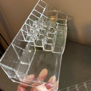Cosmetic Make-Up Holder - Acrylic | Set of 2 | Make-Up Counter Display